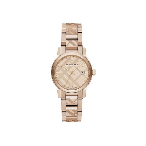 burberry 9146|Burberry Ladies The City Engraved Check Watch BU9146.